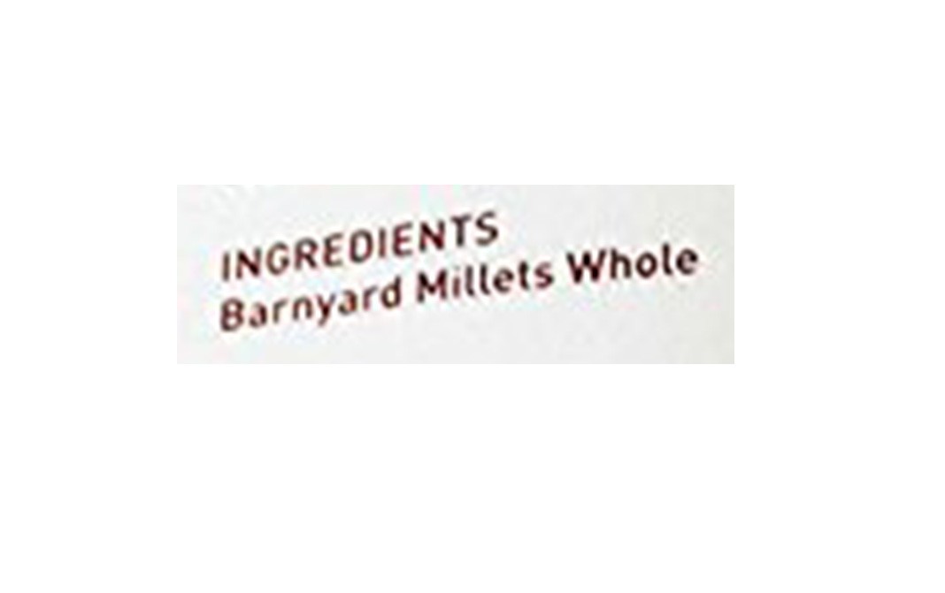 Pure & Sure Organic Barnyard Millet    Pack  500 grams